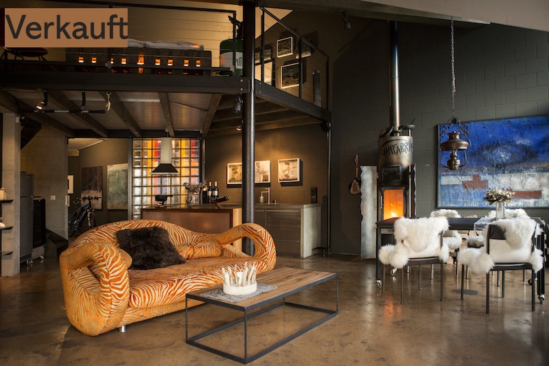 moderne Loft-Wohnung in Bahnhofsnähe